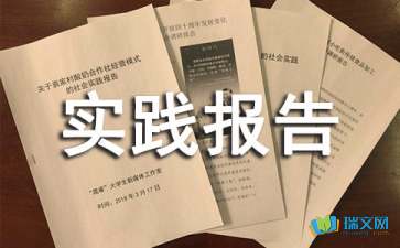 實踐報告正文(社會實踐報告正文)