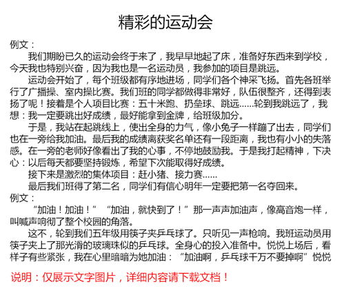 運動會作文精彩的開頭怎么寫