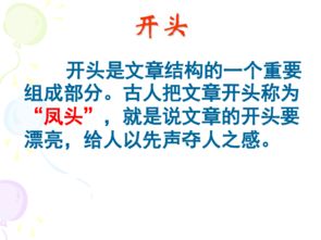 初中作文開頭與結(jié)尾素材