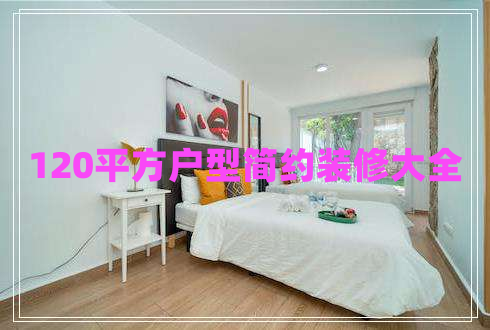 120平方戶型簡約裝修大全