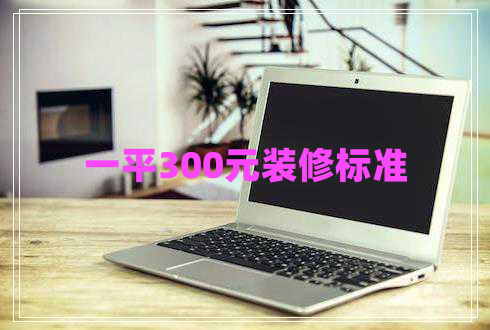 一平300元裝修標準