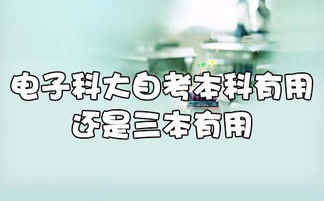 電子科技大學(xué)自考本科有用嗎