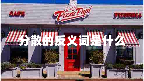 分散的反義詞是什么