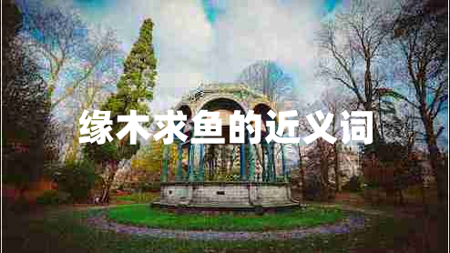 緣木求魚的近義詞