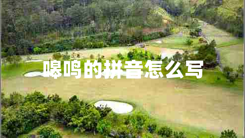 嗥鳴的拼音怎么寫