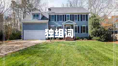獨組詞