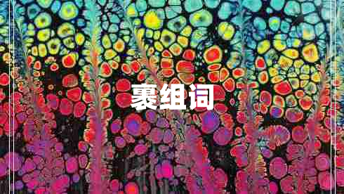 裹組詞