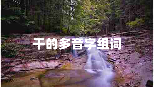 干的多音字組詞 干的多音字組詞