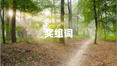 獎(jiǎng)組詞 獎(jiǎng)組詞