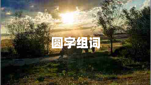圓字組詞 圓字組詞