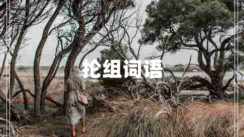 掄組詞語