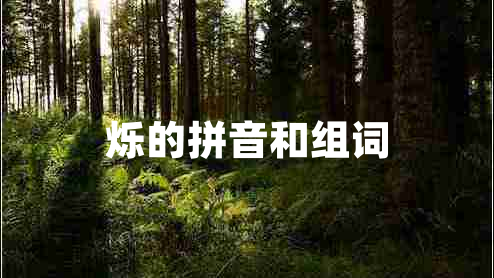 爍的拼音和組詞