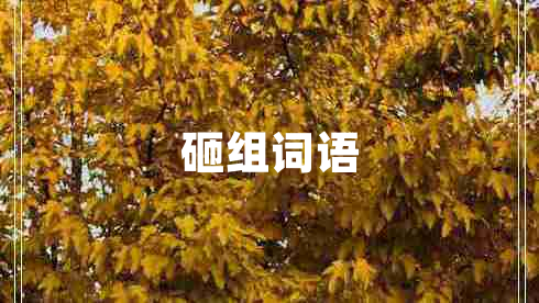 砸組詞語(yǔ)