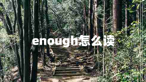 enough怎么讀