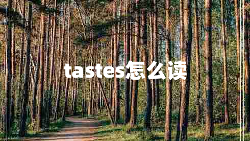 tastes怎么讀