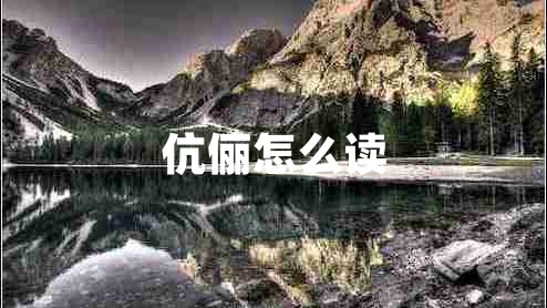 伉儷怎么讀 伉儷怎么讀