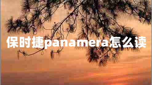 保時捷panamera怎么讀 保時捷panamera怎么讀