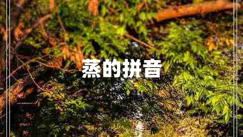 蒸的拼音 蒸的拼音