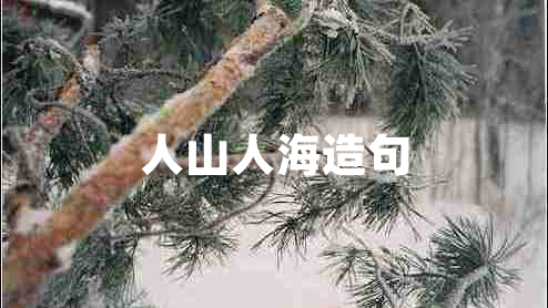 人山人海造句 人山人海造句