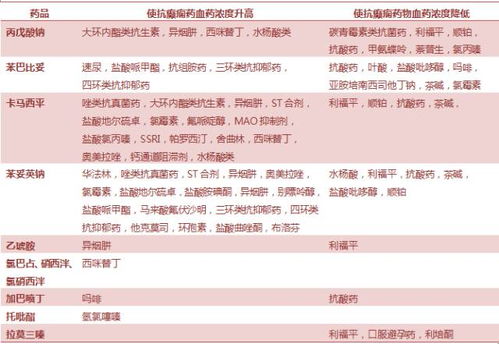 抗癲癇藥物應(yīng)用的注意事項(xiàng)