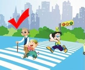 安全過(guò)馬路需注意事項(xiàng)