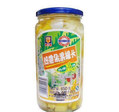 泡在罐頭瓶里的方便面，充滿了愛！