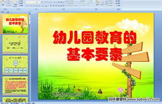 嬰幼兒,基礎知識,教育,ppt
