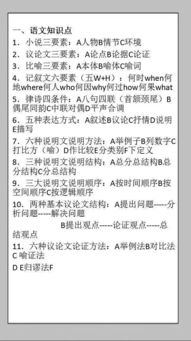 初中語文基礎(chǔ)知識2004版