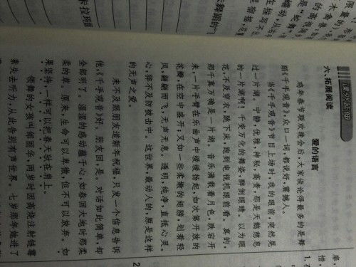 初一語(yǔ)文基礎(chǔ)知識(shí)擴(kuò)展