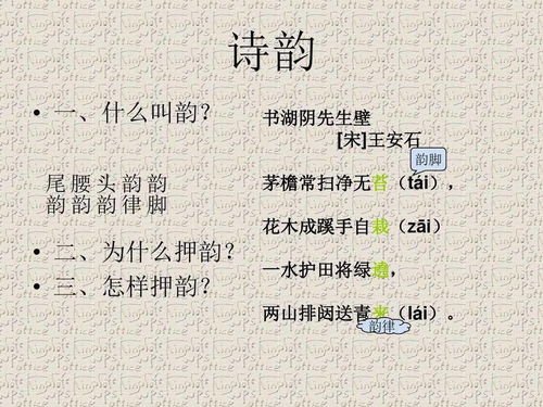 基礎(chǔ)知識(shí),作詩